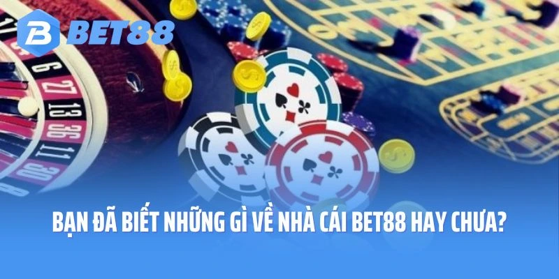 Bạn đã biết những gì về nhà cái Bet88 hay chưa?